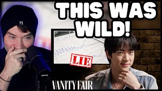 Metal Vocalist Reacts -  BTS' Jin Takes a Lie Detector Test | Vanity Fair