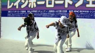 スタジオティアラダンスパフォマンス②[レインボーロードフエス２０１６)