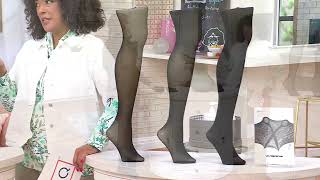 Sheertex Super Sheer, Sheer, or Semi-Opaque Rip Resist Tights on QVC