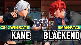 KOF XV ▰ KANE (Ángel/Iori/Kukri) vs BLACKEND (Iori/Rock/Terry)