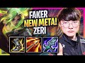 FAKER CRAZY NEW META ZERI MID! - T1 Faker Plays Zeri MID vs Lucian! | Season 2024