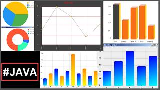 Java Project Tutorial - How to Create Different Charts Step by Step Using NetBeans