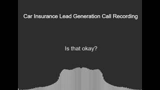 Car Insurance Lead Generation Call Example | Virtual Force Voice AI
