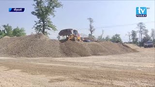 कैलालीमा लकडाउनका बिच पनि बिकास निर्माणको काम तिब्र । Development News Kailali