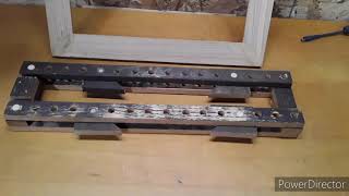 prototype picture frame jig is very compact