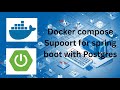 Docker compose Supoort for spring boot with Postgres #docker #postgres