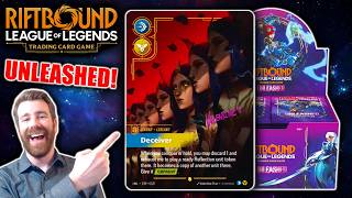 Riftbound Unleashed League of Legends Card Game Booster Box Opening