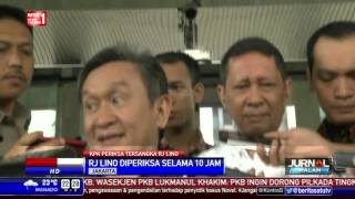 RJ Lino Bungkam Usai Diperiksa 10 Jam di KPK