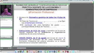 Lec004 Tema 1.3. Normativa vigente en EAE: Currículo, evaluación, horario (LOE y LOMCE)