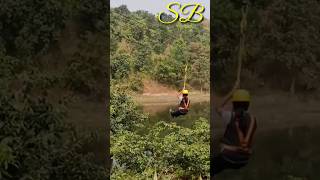 Shivtirth Picnic Zipline Adventure #viralvideo #shorts #adventure #zipline