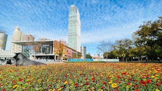 上海靜安雕塑公園步行｜Jingan Sculpture Park in Shanghai by feet 【4K】