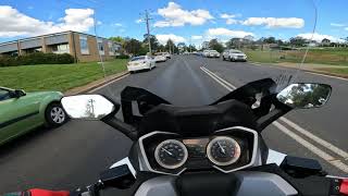 Honda Forza 350 Vs Yamaha Xmax 300 - Big Wind-Screen Battle - Episode 7.