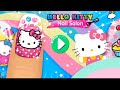 hello kitty nail  salon ( budge studio ) best app for kids 🎀👀