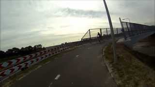 Cycling bridge; A4 Klutsdorp, The Netherlands | Cyclecam