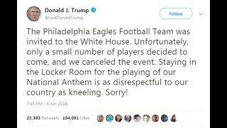 EAGLES SUPER BOWL FLASHBACK 6-5-2018: Trump holds \