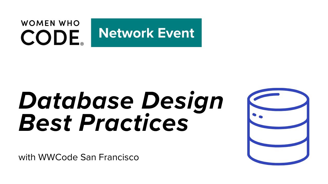 Database Design Best Practices Youtube