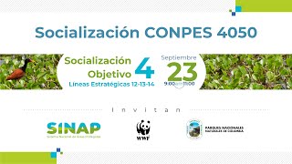 Socialización CONPES 4050: objetivo 4 Líneas Estratégicas 12 - 13 - 14