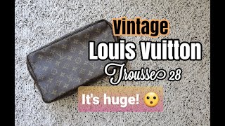 Louis Vuitton Trousse 28 - My First Vintage LV