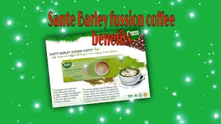 (005V) SANTE BARLEY FUSION COFFEE BENEFITS