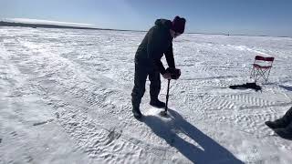 STRIKEMASTER 24V Electric Ice Auger - 4 Feet of Ice - No PROBLEM