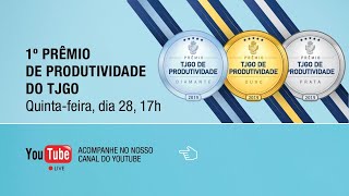 1º  Prêmio de Produtividade do TJGO