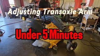 Transaxle moving in nuetral quick fix under 5 minutes!