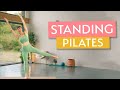 Standing Pilates for Strong Legs, Glutes and Core. Improve Balance & Strength  | 10 min Pilates