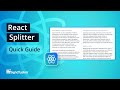 React Splitter: The Ultimate Feature Walkthrough