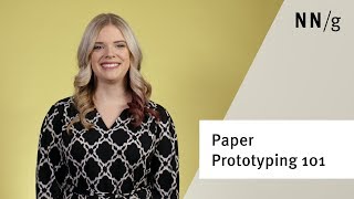Paper Prototyping 101
