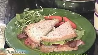 Best vegan sandwich ever! Daytime TV features Dr. LJ's hit "TLT" sandwich