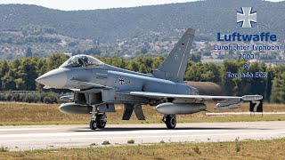 Luftwaffe Eurofighter \u0026 Tornado INSANE low pass at Athens Flying Week 2022