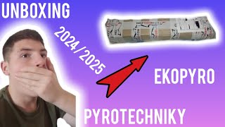 Unboxing pyrotechniky na rok 2024/2025 od ekopyro