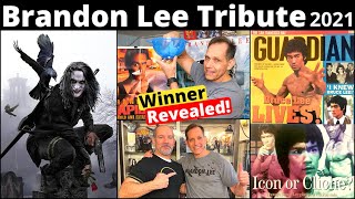 BRANDON LEE Tribute Special 2021 | BRUCE LEE 2021 Giveaway Winner Revealed!