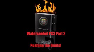 Watercooled 1ghz RSX Playstation 3 Part 2: Pushing the limits of this RSX even further!