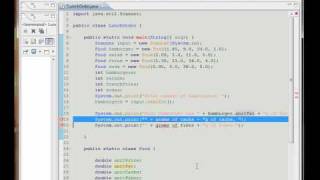 Java Exercise 3 - 4