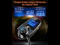 Nulaxy Wireless in-Car Bluetooth FM Transmitter Radio Adapter best bluetooth fm transmitter for car.