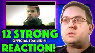 REACTION! 12 Strong Trailer #1 - Chris Hemsworth Movie 2018