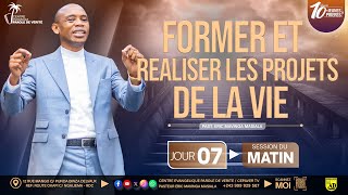 Former et realiser les projets de la vie II Past. Eric Mavinga Masiala II Merc. 08/01/2025 II Matin