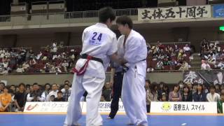 【新極真会】第18回全関東空手道選手権大会　中量級 決勝　SHINKYOKUSHINKAI KARATE