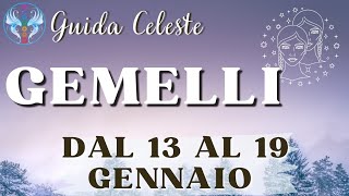 ♊️ GEMELLI ♊️ DAL 13 AL 19 GENNAIO 2025 #oroscopo #previsione #tarocchiinterattivi #gemelli