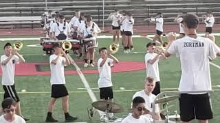 Dover Eagle Marching Band 2019 clip 2