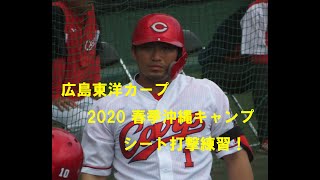 広島東洋カープ　2020　沖縄春季キャンプ　2月25日　シート打撃開催！