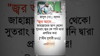 জ্বর আসে জাহান্নামের তাপ থেকে!#আলোর_দিশারী #islamicstatus #islamicvideo #foryou #islam#islamicshorts