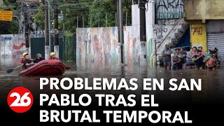 Siguen los problemas en San Pablo tras el brutal temporal: causó grandes daños y provocó una muerte
