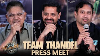 Team Thandel Press Meet on Piracy Issue | Allu Aravind, Bunny Vas, SKN | Geetha Arts