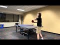 [HD] Savann vs Peter Friendly Table Tennis Match.ep1