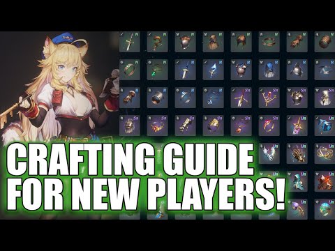 Updated crafting guide for new players!  Brown Dust 2