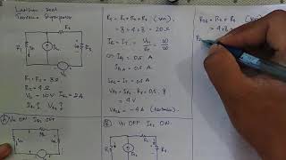 Rangkaian Listrik - Teorema Superposisi Bagian 3