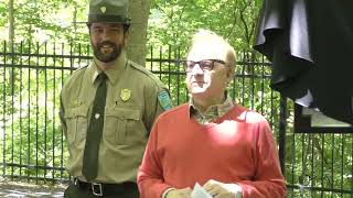 Falling Spring Falls Historical Marker Re-Dedication Held