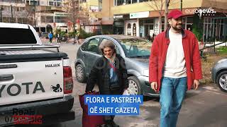 Flora e pastreha nga Vlora që shet gazeta